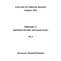 Philosophy 2 - Summer 2024