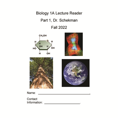 Biology 1A -  Fall 2022 - P1